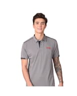 Steller Cherokee Cotton Polo T-shirt  -Melange Grey 